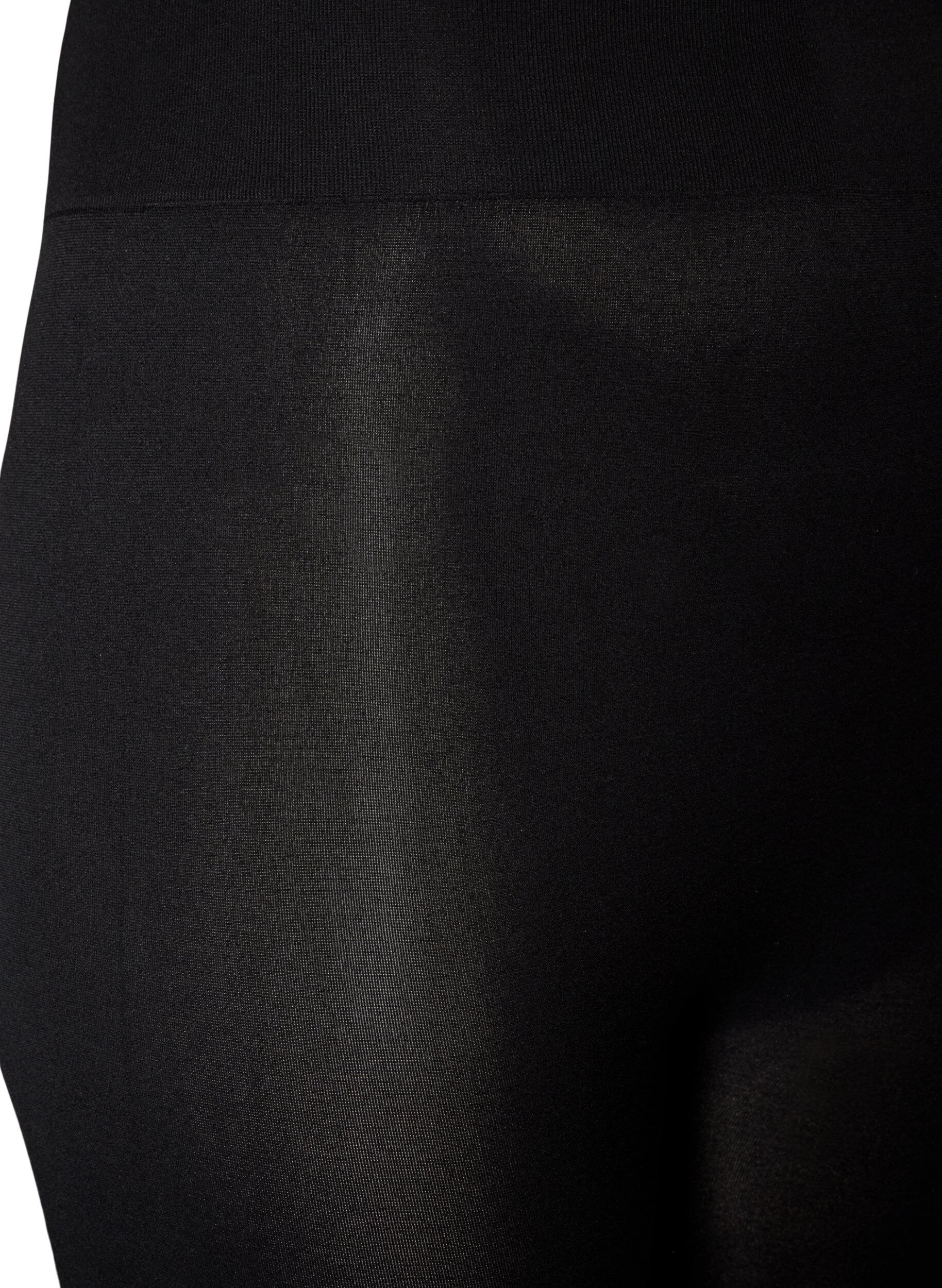 ZizziSaumattomat py&ouml;r&auml;ilyshortsit, Musta, Packshot image number 2