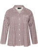 Puuvillainen pyjamapaita rintataskulla, Punainen, Packshot image number 0
