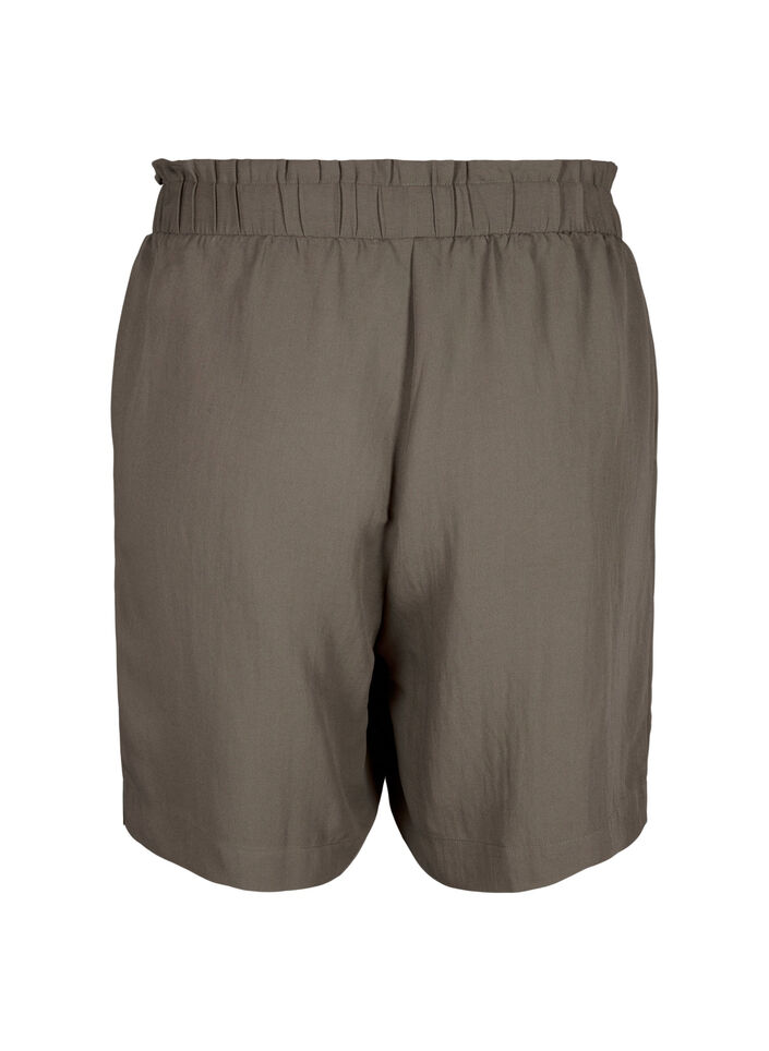 Väljät shortsit viskoosista, Chocolate Chip, Packshot image number 1