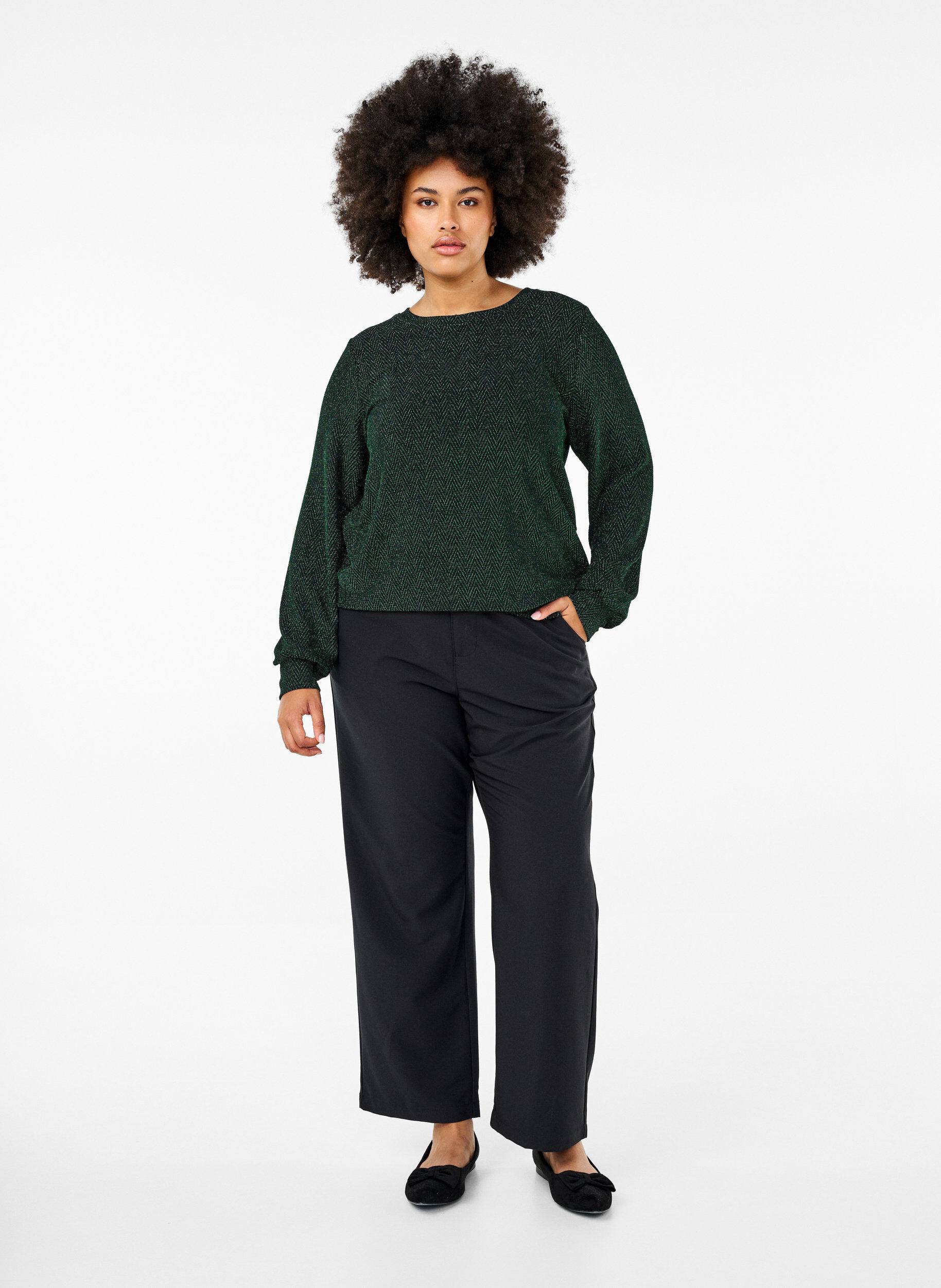 Zizzi Pusero, jossa hohtava kuvio, Scarab ZigZagShimmer, Model image number 2