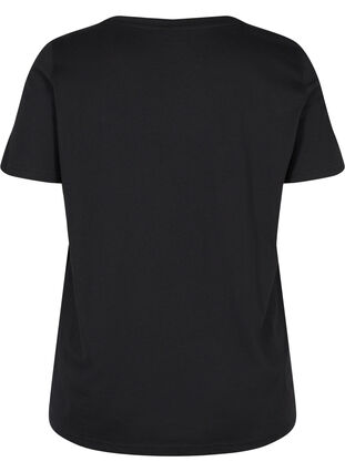Puuvillainen t-paita painatuksella, Black Originality, Packshot image number 1