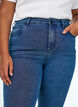 Amy korkea vy&ouml;t&auml;r&ouml;iset super slim fit -farkut, Sininen, Model image number 2