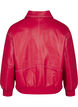 Keinonahkainen bomber-takki, Rhythmic Red, Packshot image number 1