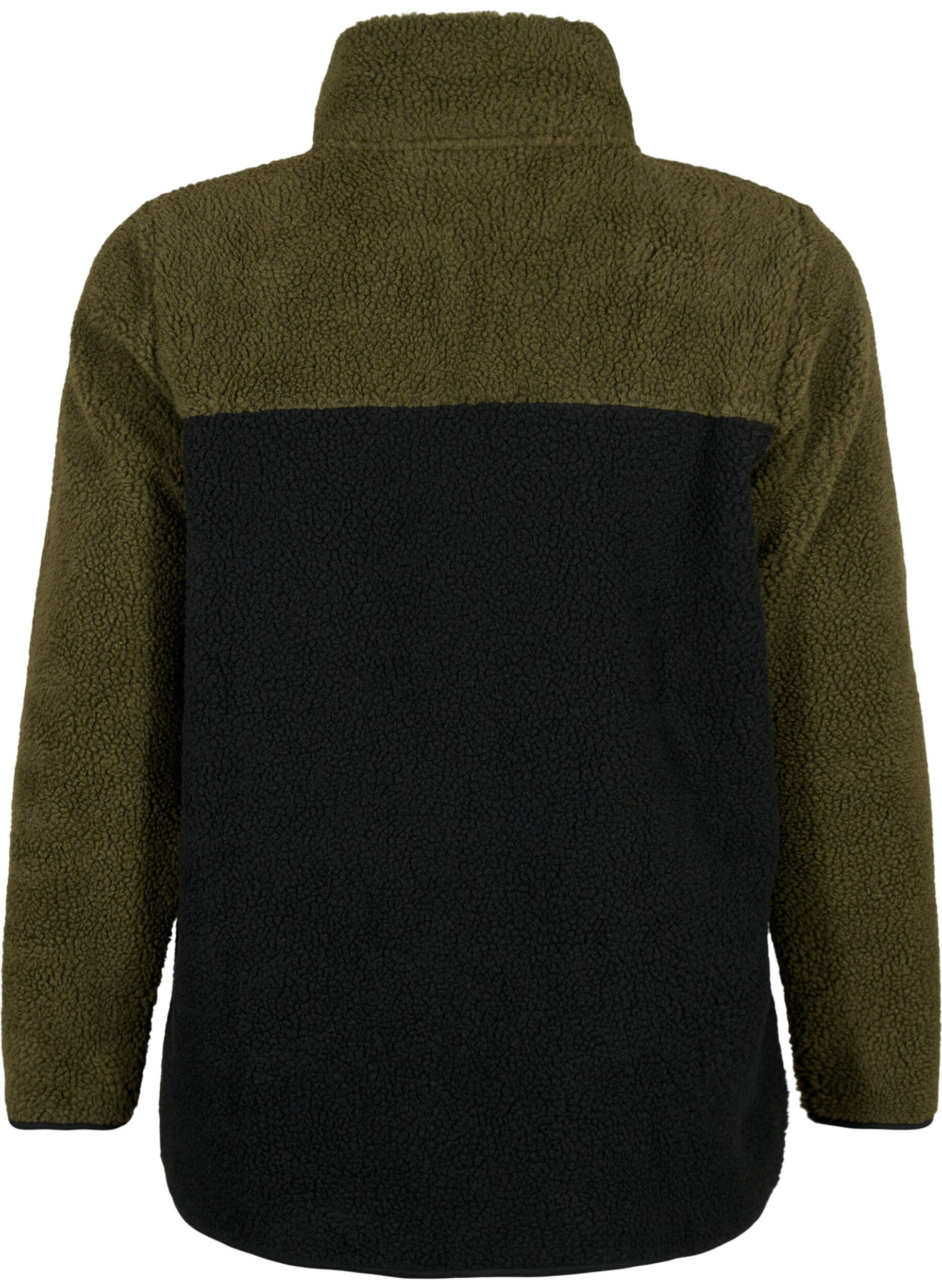 Zizzi Teddytakki v&auml;riblokeilla, Forest Night comb., Packshot image number 1