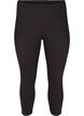 3/4-leggingsit napeilla, Musta, Packshot image number 0
