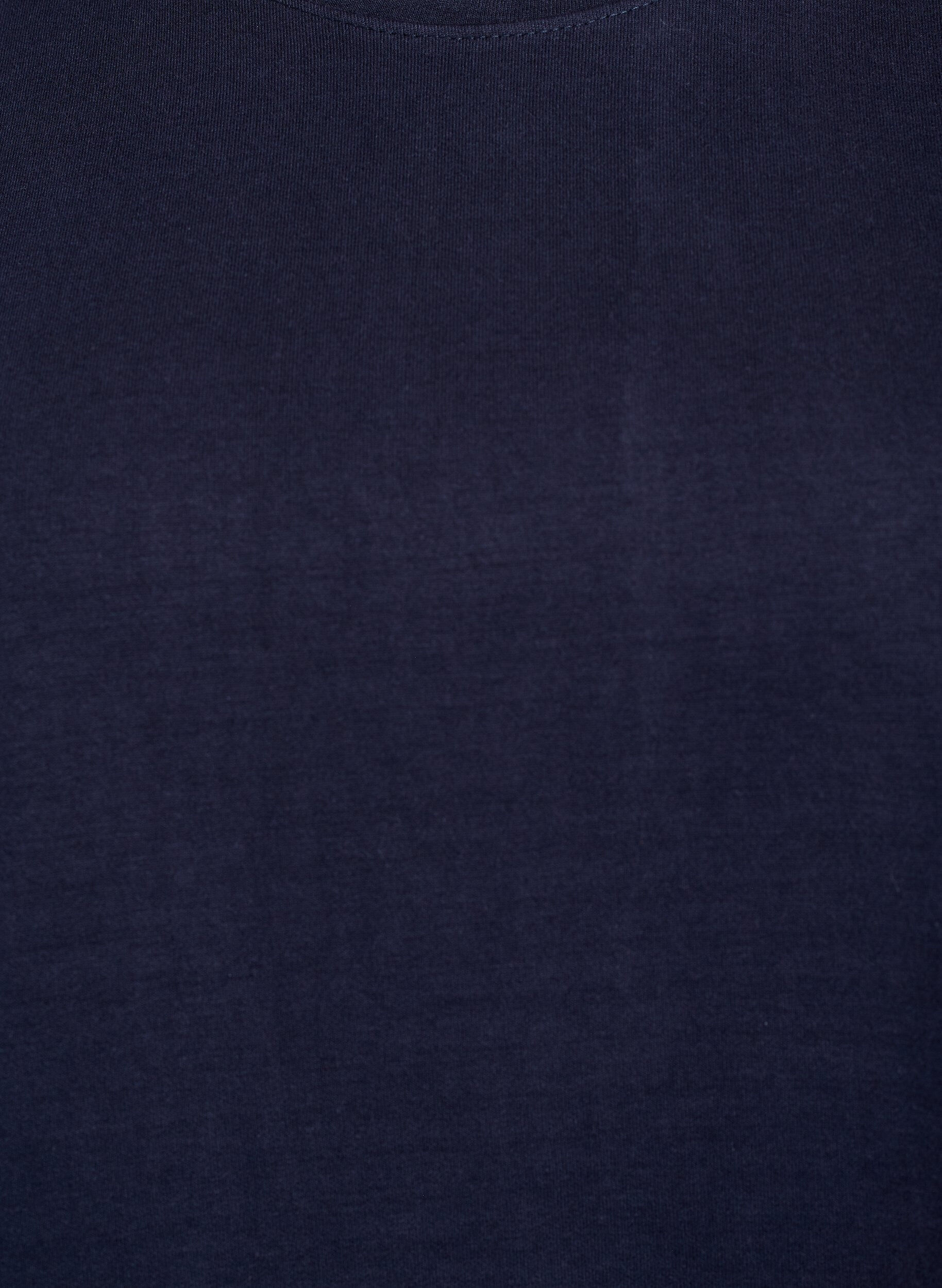 Zizzi Collegepaita py&ouml;re&auml;ll&auml; p&auml;&auml;ntiell&auml;, Sininen, Packshot image number 2