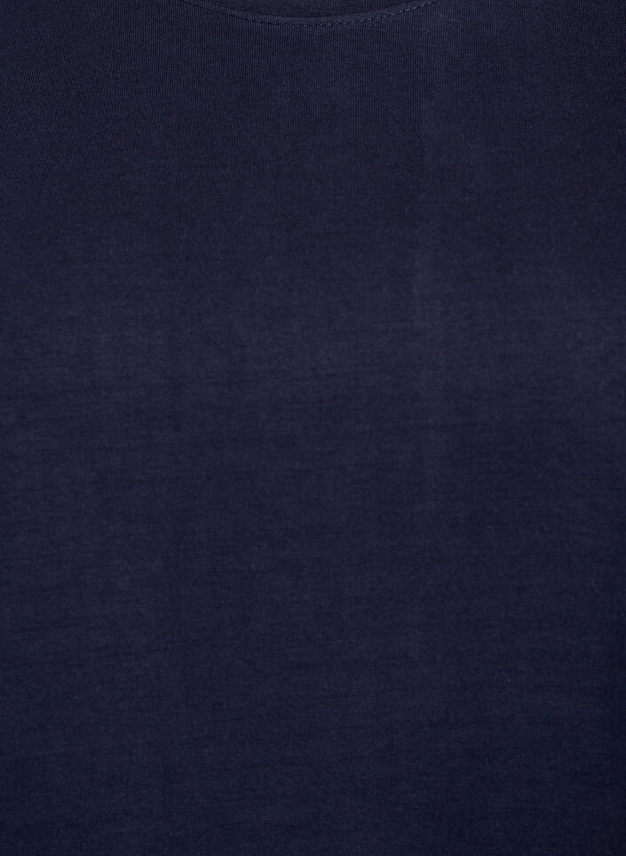 Collegepaita py&ouml;re&auml;ll&auml; p&auml;&auml;ntiell&auml;, Sininen, Packshot image number 2