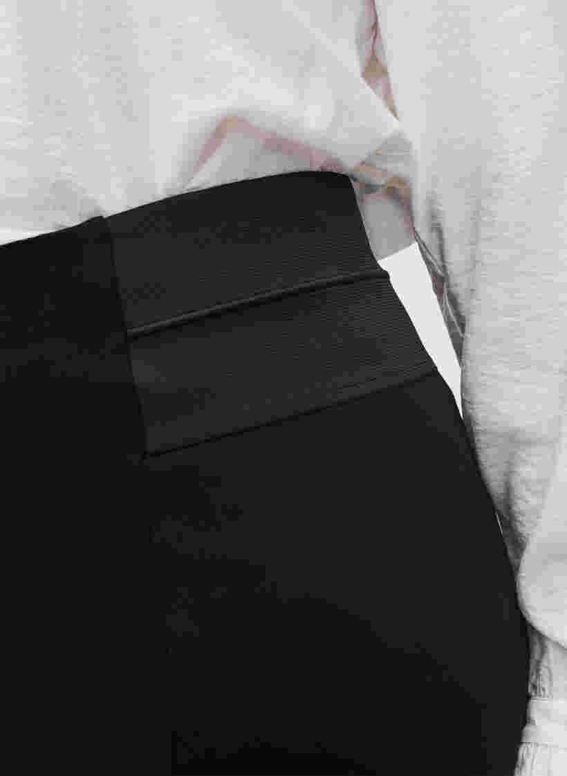 Tyköistuva hame joustavalla vyötäröllä, Black, Model image number 3
