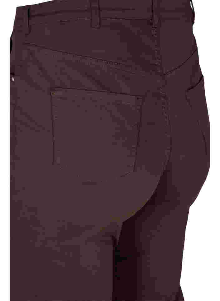 Leveälahkeiset farkut erityisen korkealla vyötäröllä, Molé, Packshot image number 3