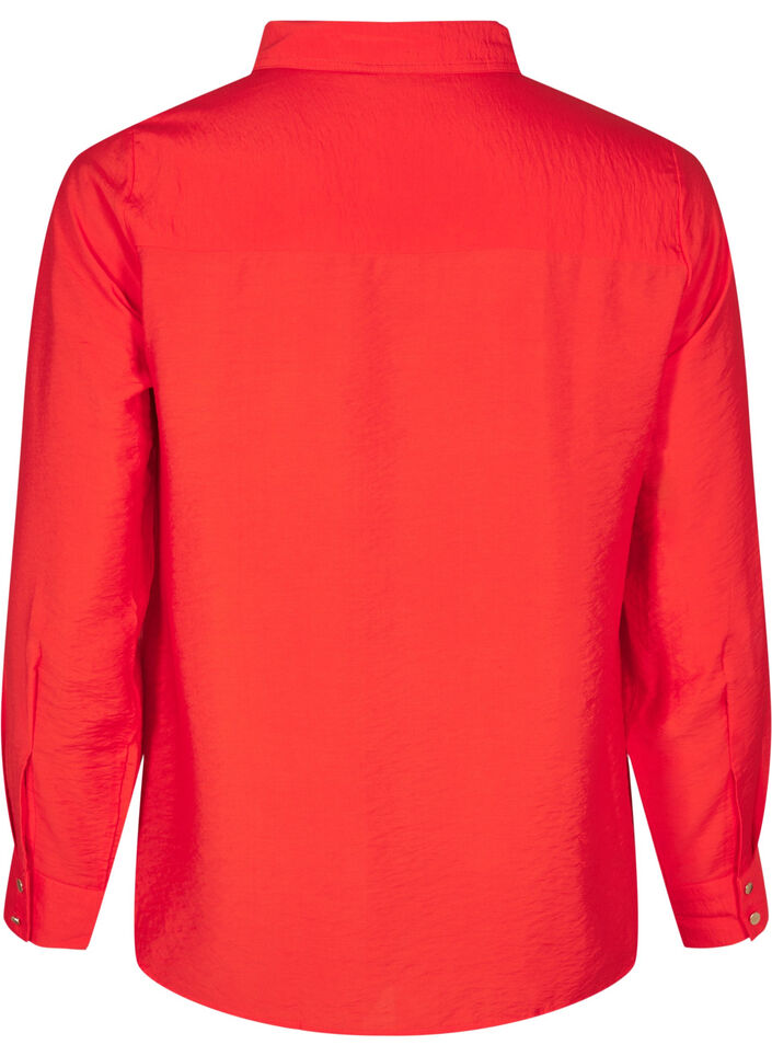 Kauluspaidat ja rintataskut, Punainen, Packshot image number 1