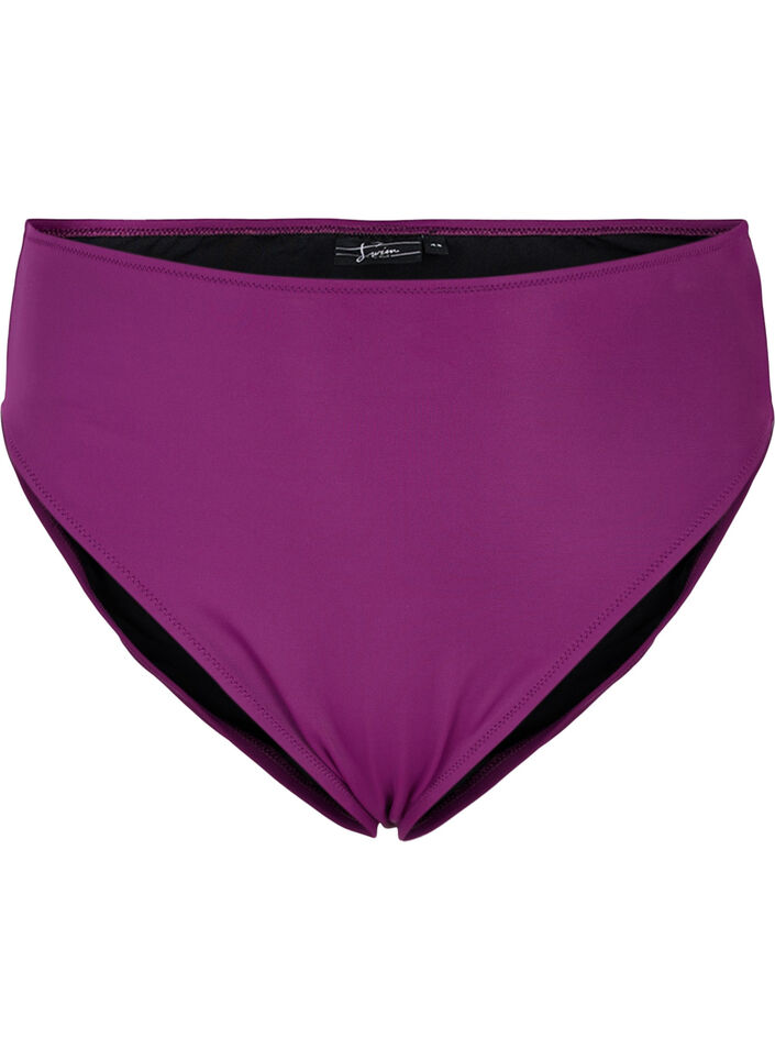 Korkeavyötäräinen bikinialaosa , Violetti, Packshot image number 0
