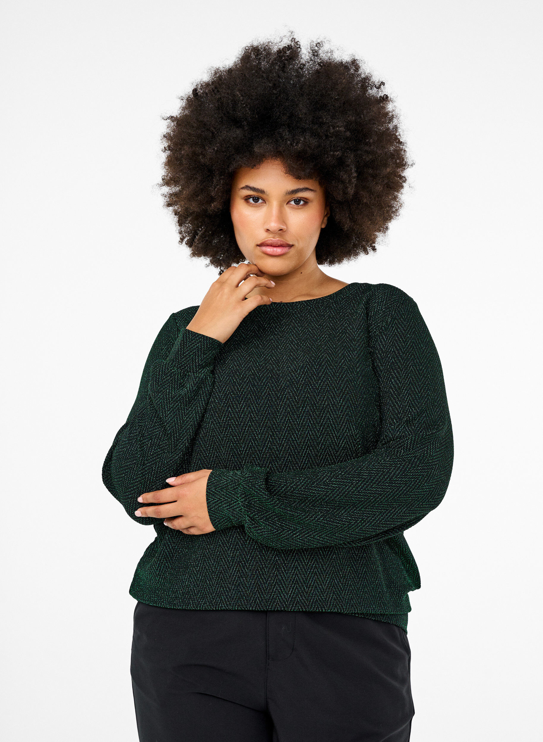 Zizzi Pusero, jossa hohtava kuvio, Scarab ZigZagShimmer, Model image number 0