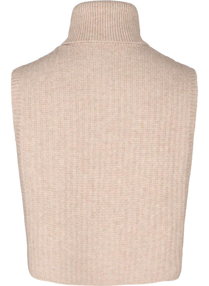 Kaulalämmitin joustinneuleesta, Silver Mink, Packshot image number 1