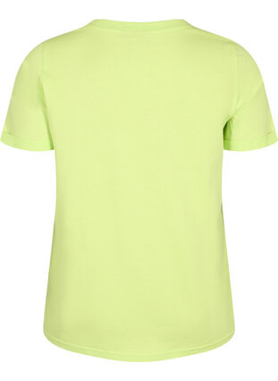 Perus t-paita puuvillasta, Sharp Green, Packshot image number 1