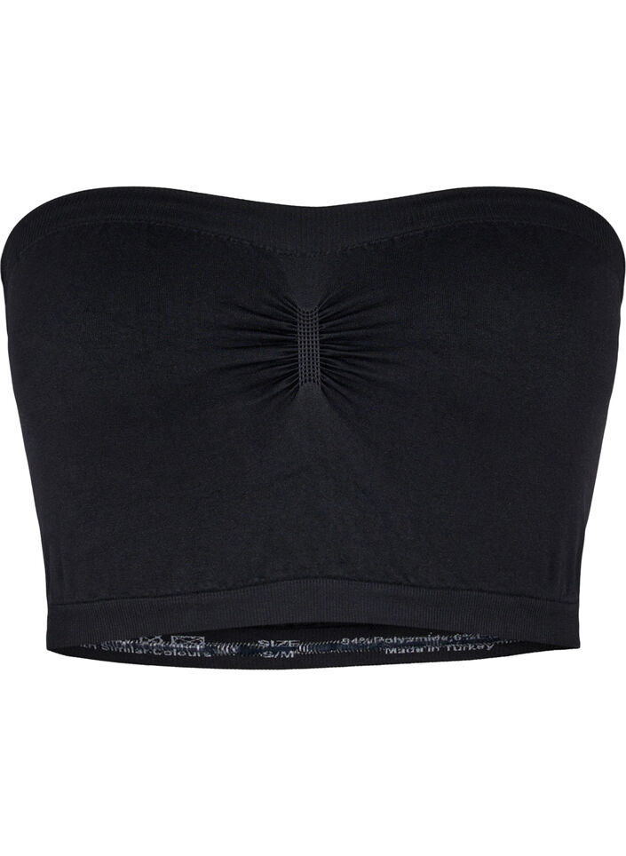 Bandeau-rintaliivit , Musta, Packshot image number 0