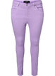 Korkeavyötäröiset Amy farkut super slim fit -mallissa, Lavender, Packshot image number 0