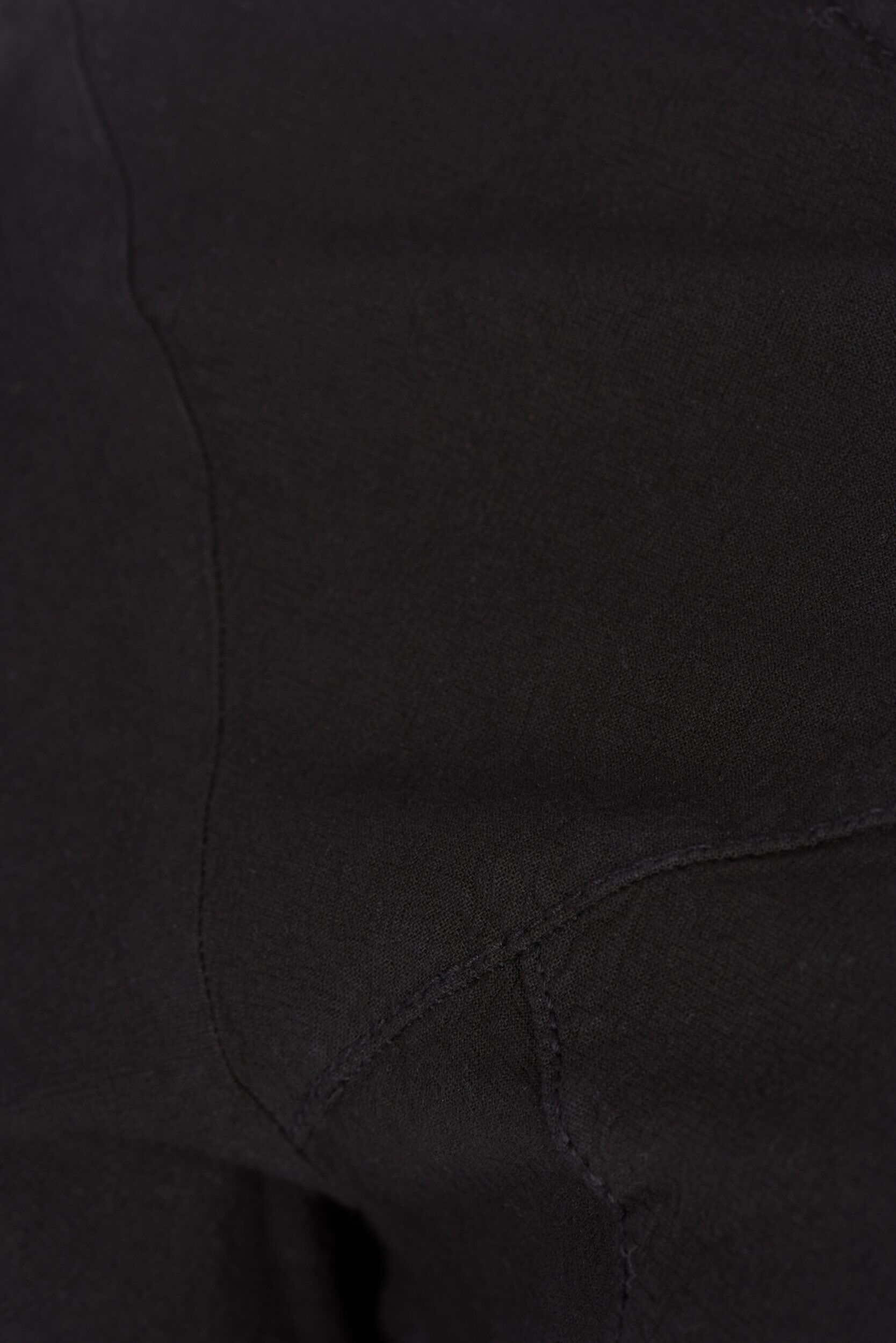 ZizziLyhythihainen puuvillamekko, Musta, Packshot image number 2