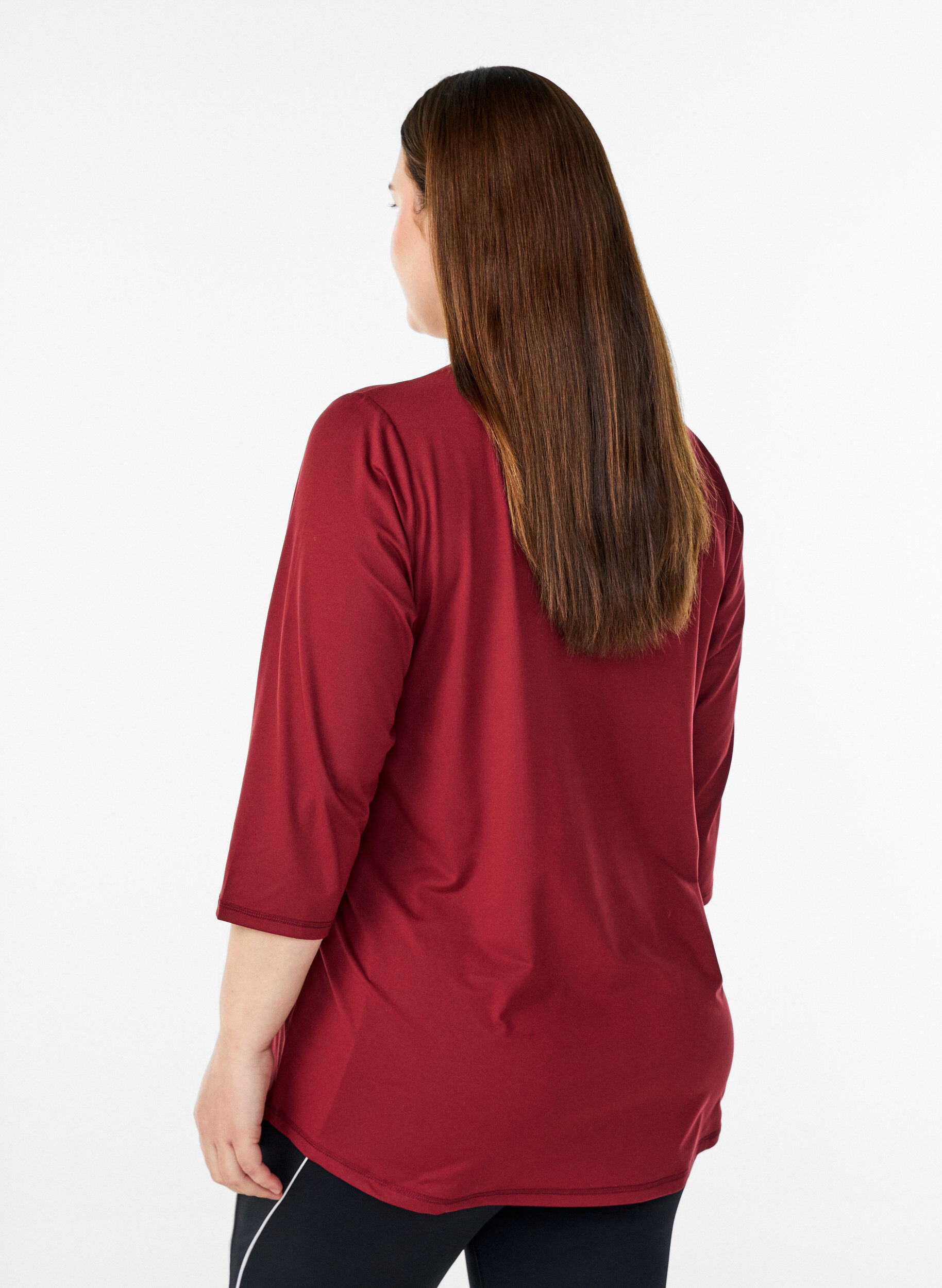 ZizziTreenipusero 3/4-hihoilla, Punainen, Model image number 2