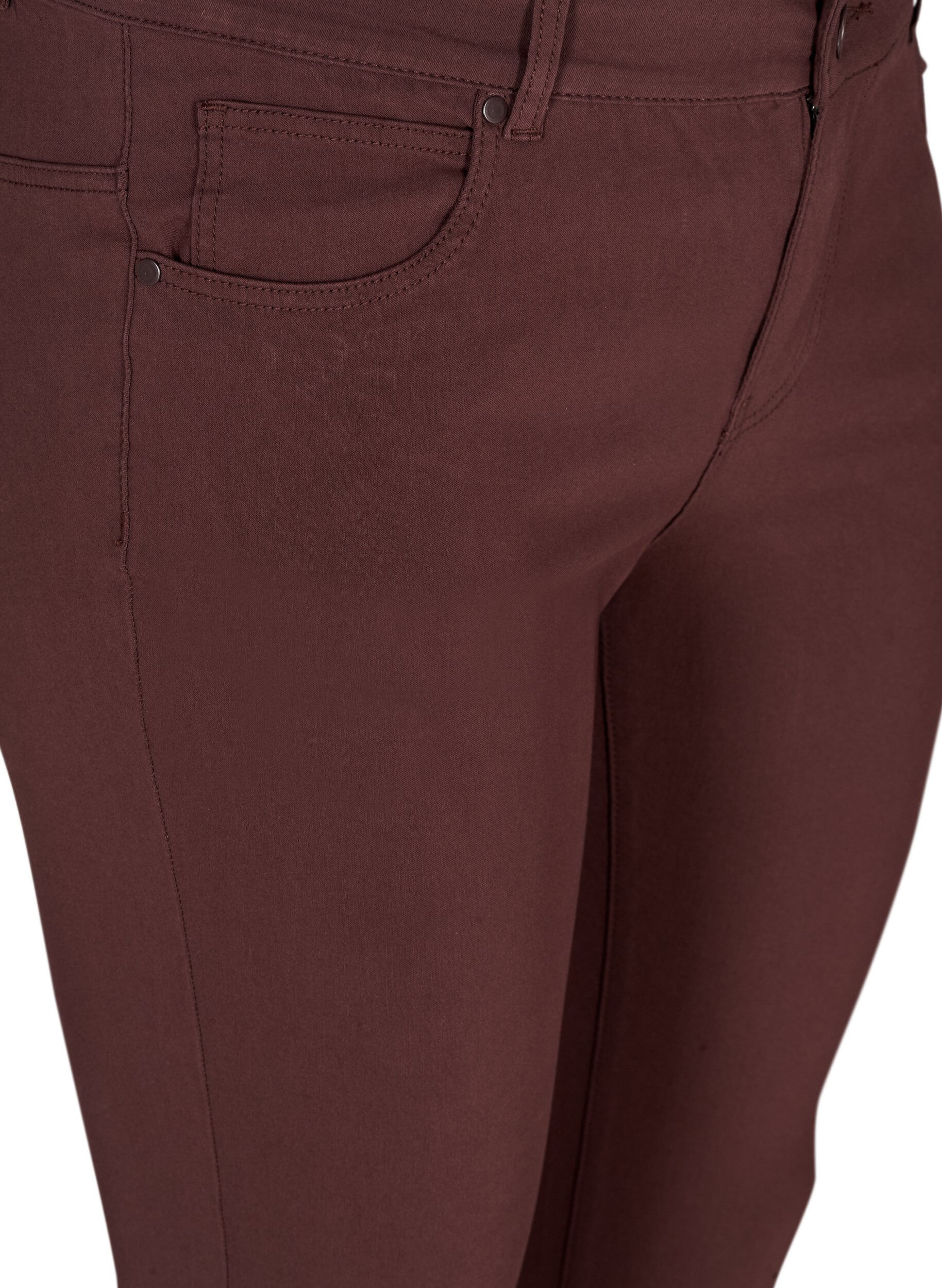 ZizziHousut, Tumma Bordeaux, Packshot image number 2