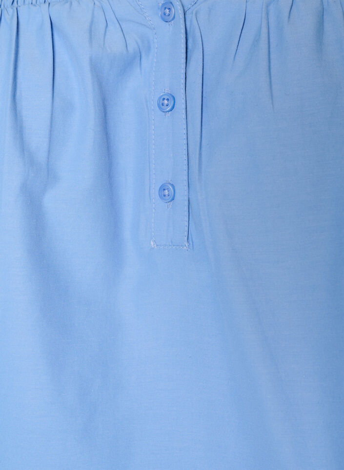 Pusero smockilla ja 3/4-hihoilla, Sininen, Packshot image number 2