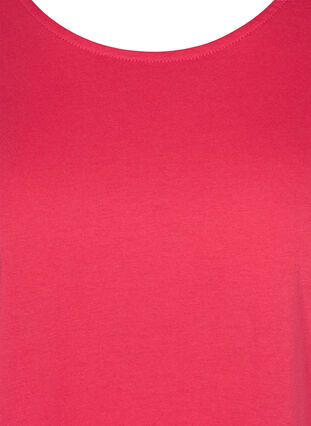 T-paita puuvillasekoitteesta, Raspberry, Packshot image number 2