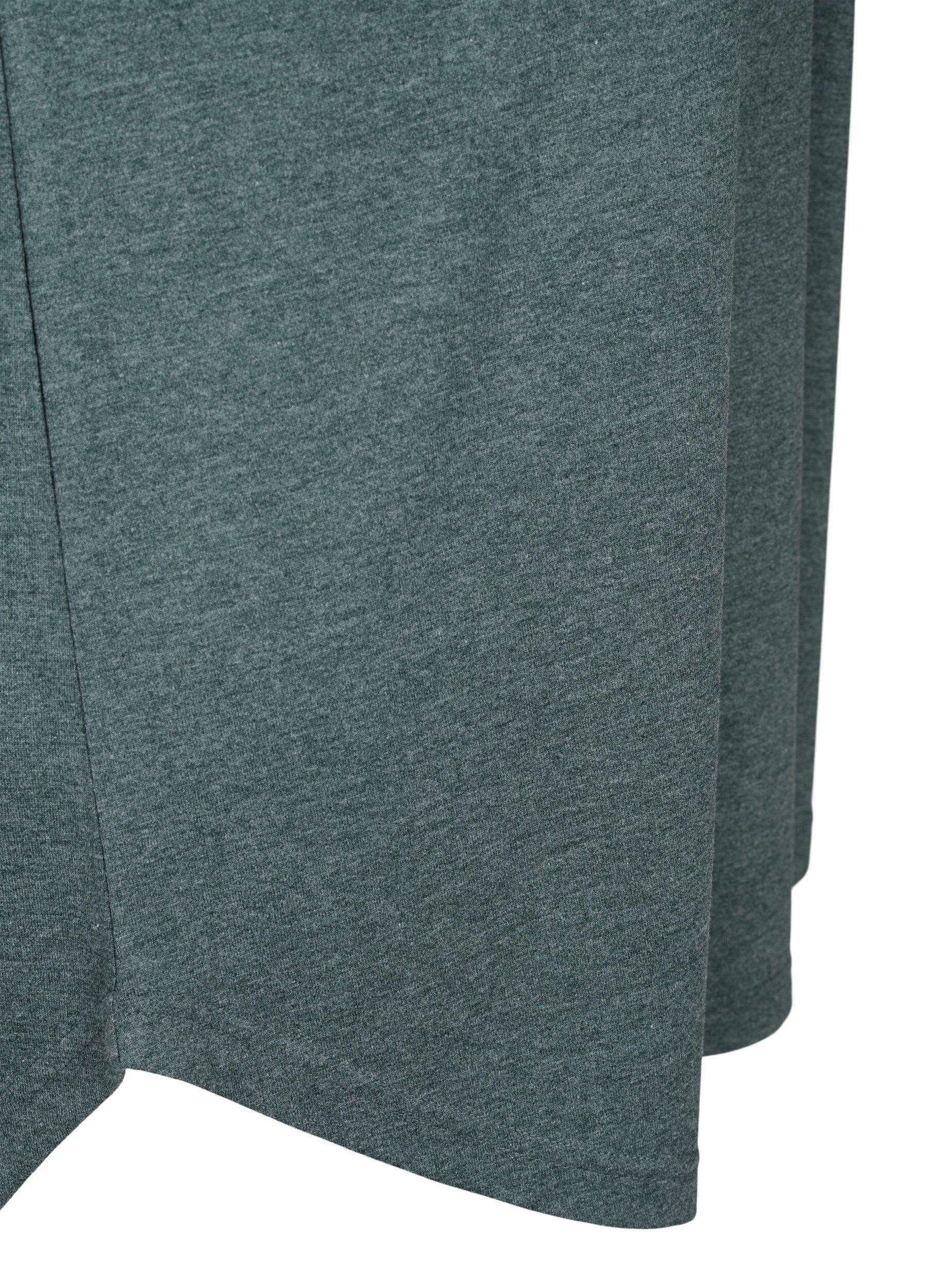 Zizzi Lyhythihainen y&ouml;paita tekstipainatuksella, , Packshot image number 3