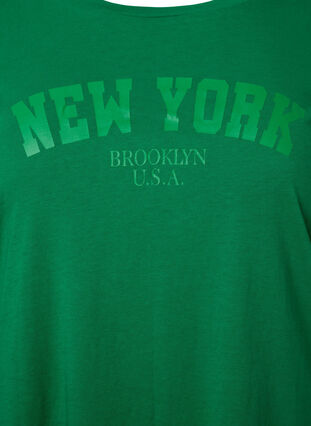 Puuvillainen t-paita tekstiprintillä, Jolly Green W. New, Packshot image number 2