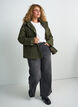 Topattu parka irrotettavalla hupulla, Vihre&auml;, Model image number 1