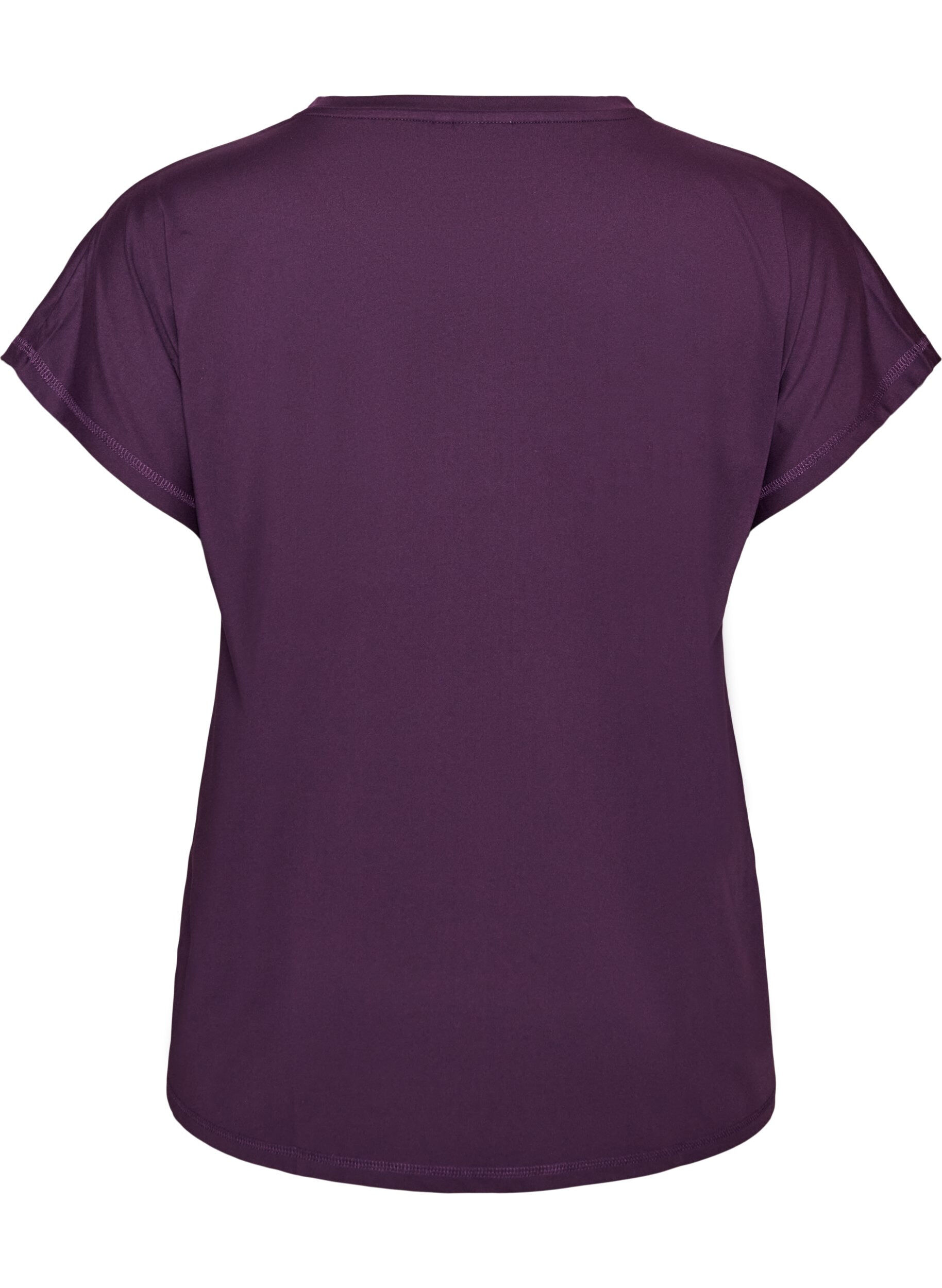 ZizziYksiv&auml;rinen treeni-T-paita, Violetti, Packshot image number 1