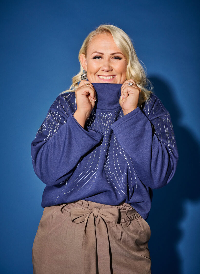 Paita korkealla kauluksella ja strassikoristeilla, Naval Academy, Image image number 0