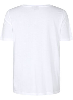 Lyhythihainen t-paita A-mallissa, Bright White, Packshot image number 1