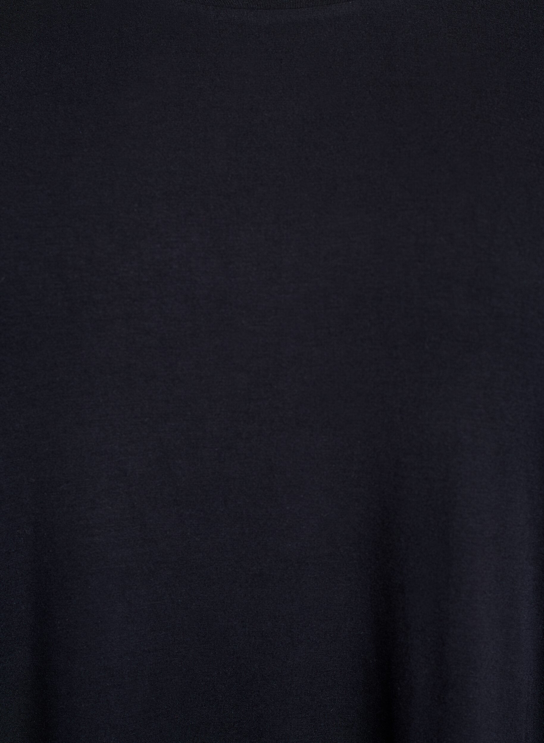 Zizzi Y&ouml;pusero modaalista pitkill&auml; hihoilla, Musta, Packshot image number 2