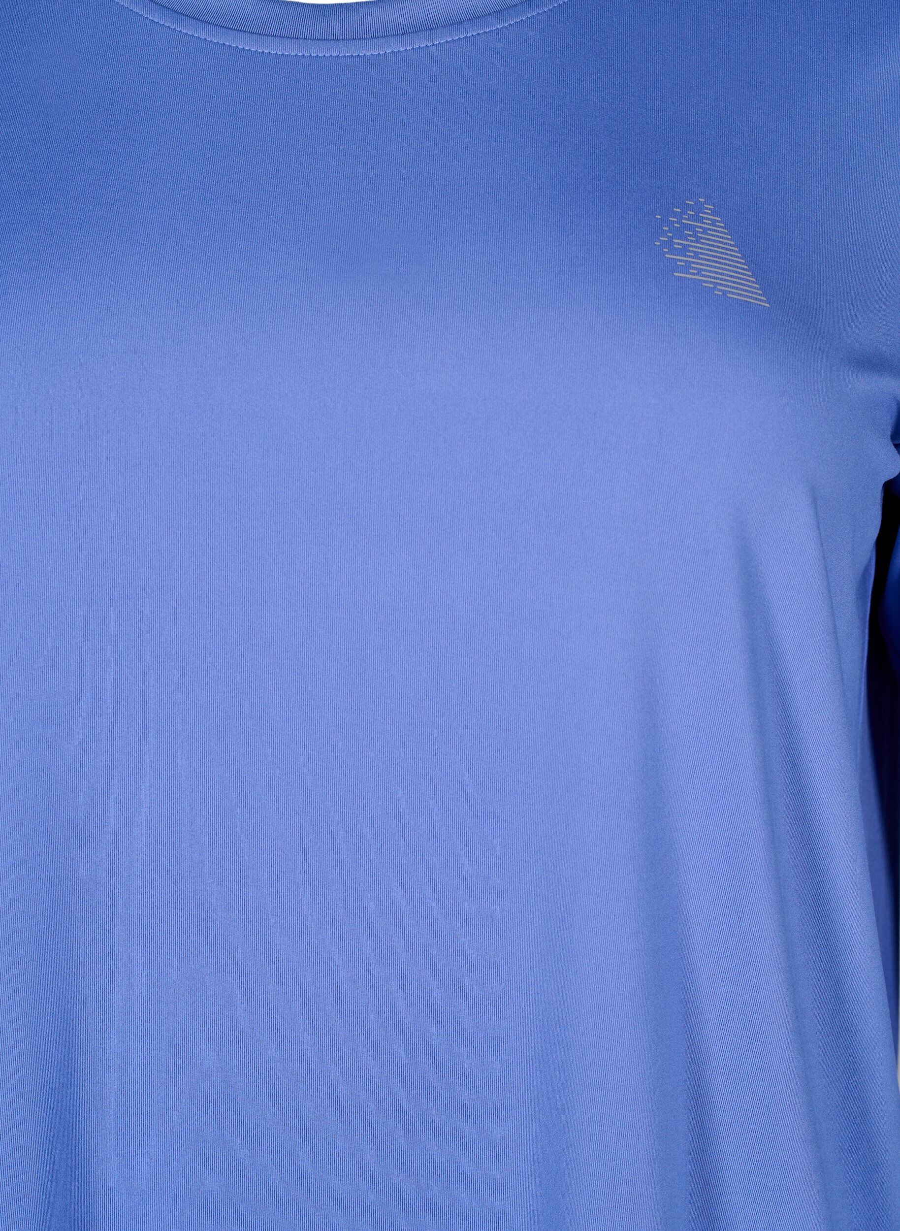 Zizzi Treenipusero 3/4-hihoilla, Sininen, Packshot image number 2