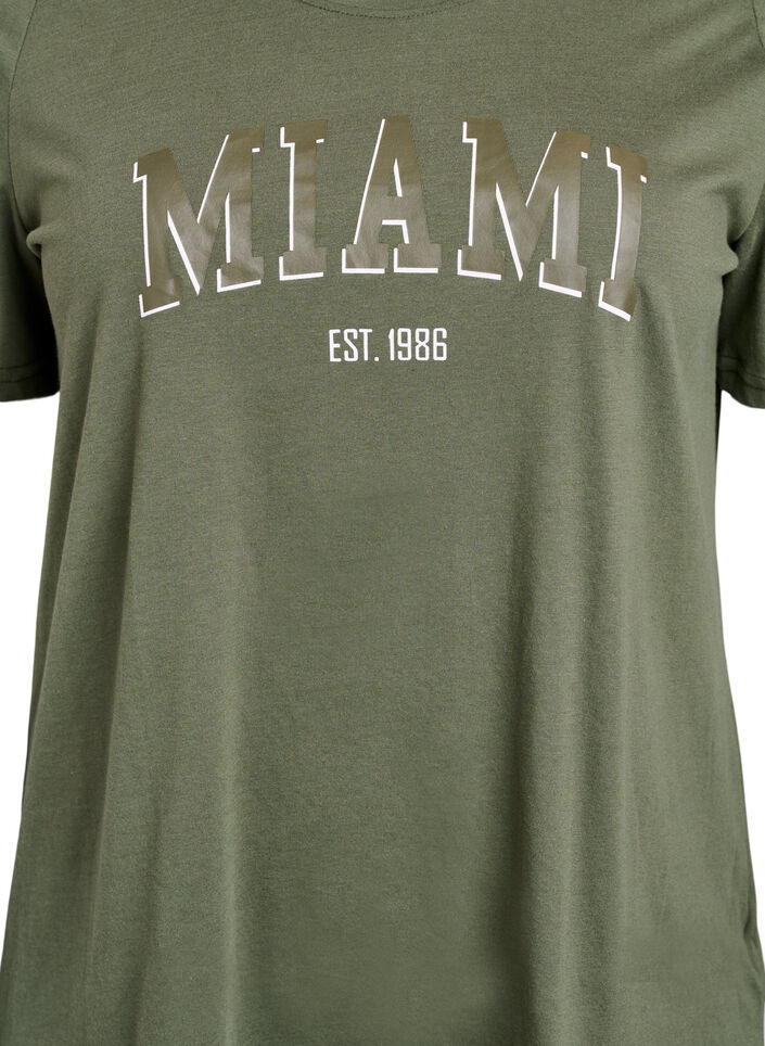 FLASH - T-paita printillä, Vihreä, Packshot image number 2