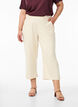 7/8-pituiset housut v&auml;lj&auml;ss&auml; mallissa, Beige, Model image number 2