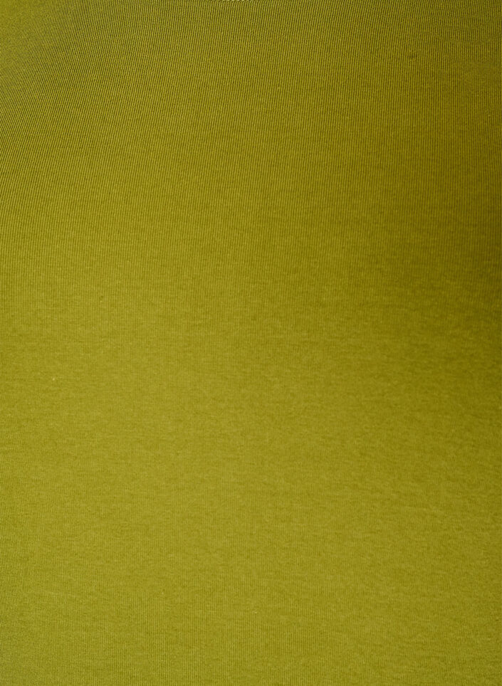 Pitk&auml;hihainen perus-T-paita py&ouml;re&auml;ll&auml; p&auml;&auml;ntiell&auml;, Vihre&auml;, Packshot image number 2