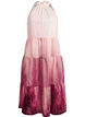 Midi-halterneck-mekko, Vaaleanpunainen, Packshot image number 0