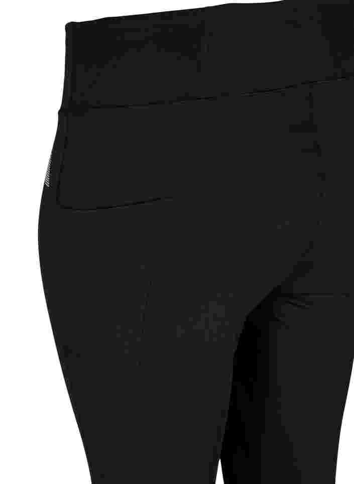 CORE, POCKET TIGHTS -Treenitrikoot mesh-kankaalla ja taskulla, Black, Packshot image number 3