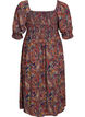 Kes&auml;mekko viskoosista paisley-kuosilla, Sininen, Packshot image number 1
