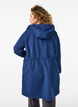 Kevyt hupullinen parka, Sininen, Model image number 2