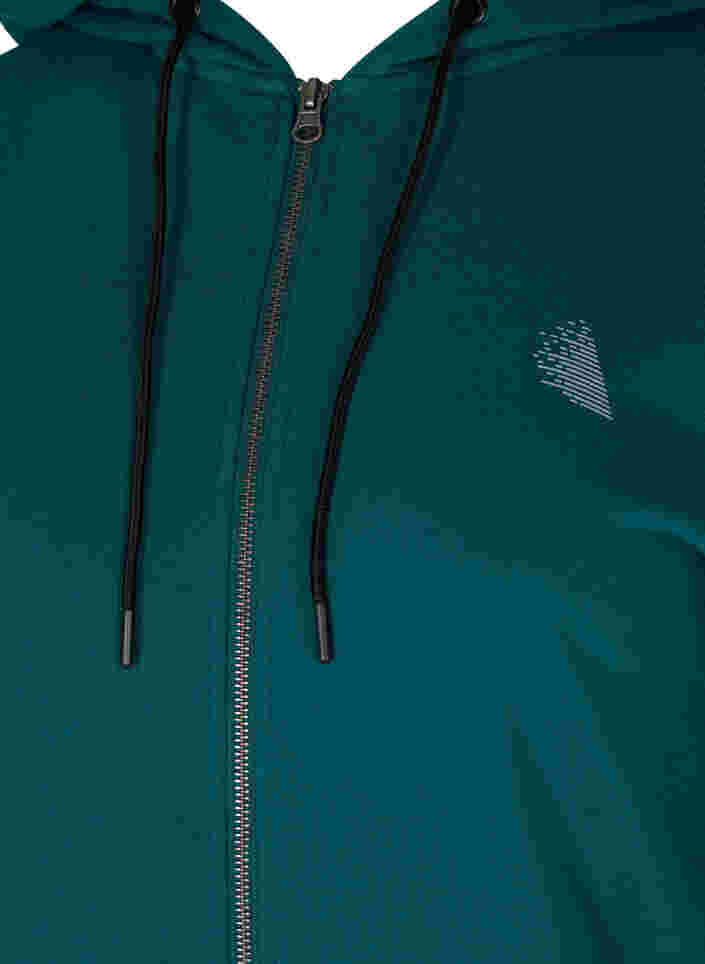 Svetari hupulla ja printillä, Deep Teal, Packshot image number 2