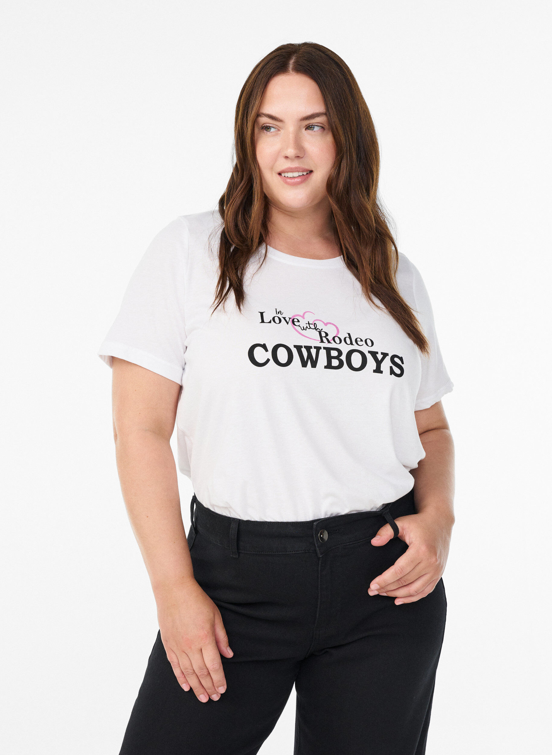 FLASH - T-paita printill&auml;, Valkoinen, Model