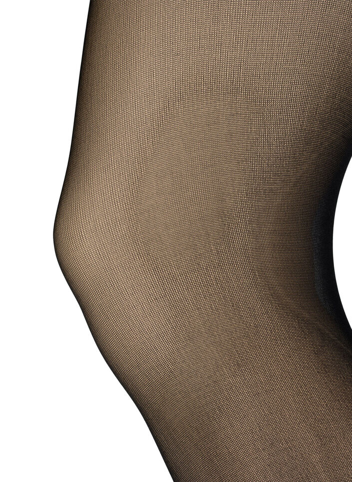 Sukkahousut 40 denieri&auml; push up -efektill&auml;, Musta, Packshot image number 1