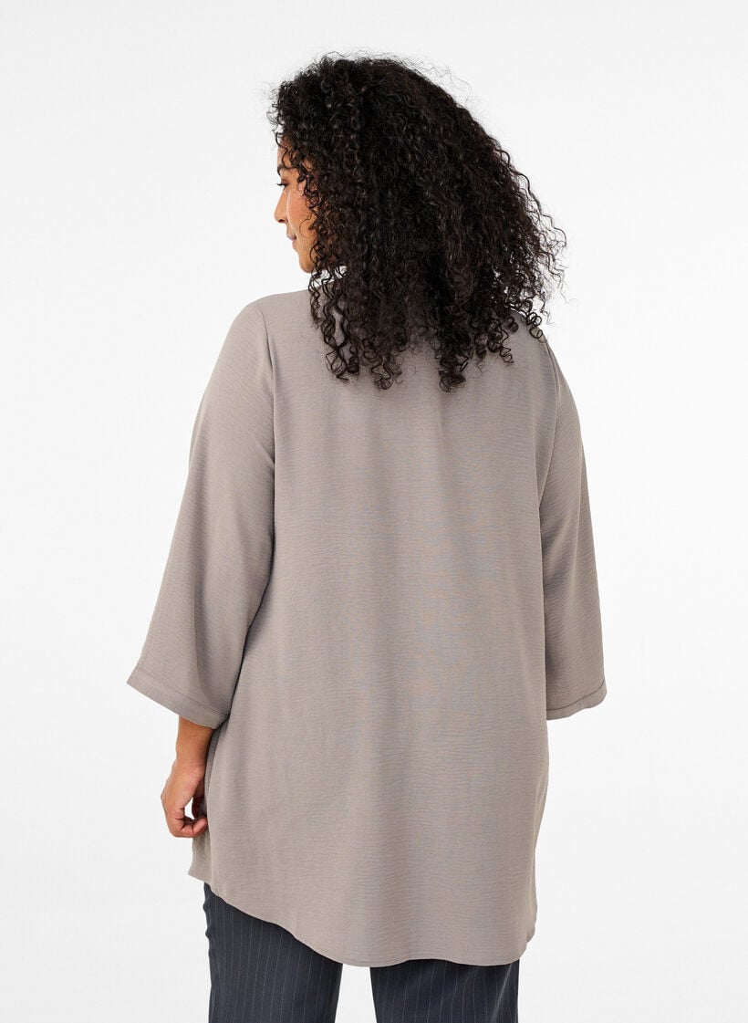Tunika 3/4-hihoilla, Beige, Model image number 2