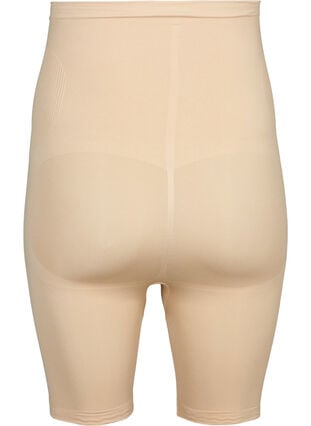 Korkeavyötäröiset shapewear-shortsit, Nude, Packshot image number 1