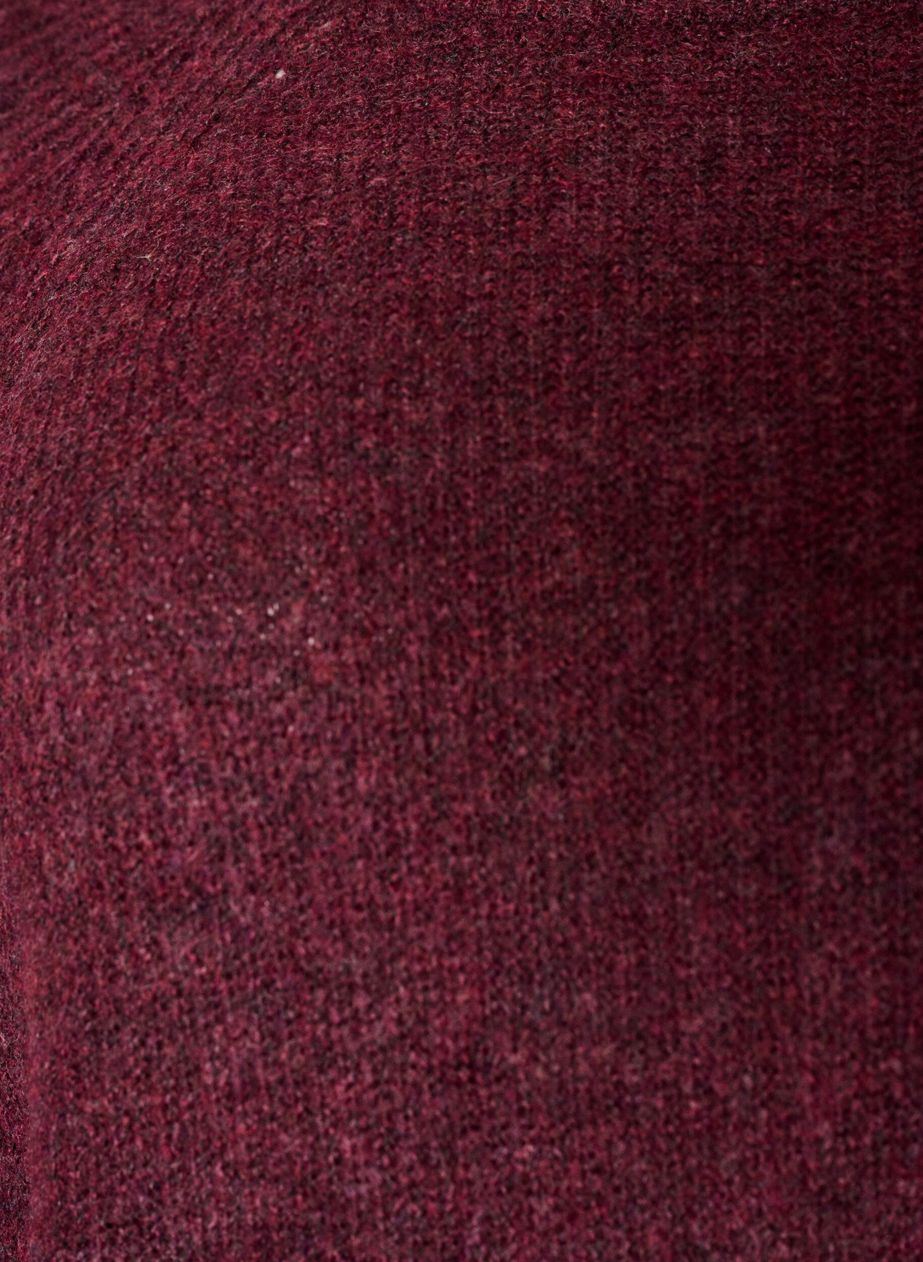 ZizziRibattu neule, 3/4-hihat, Punainen, Packshot image number 2