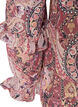 Pusero paisley-kuviolla ja r&ouml;yhel&ouml;yksityiskohdilla, Violetti, Packshot image number 3