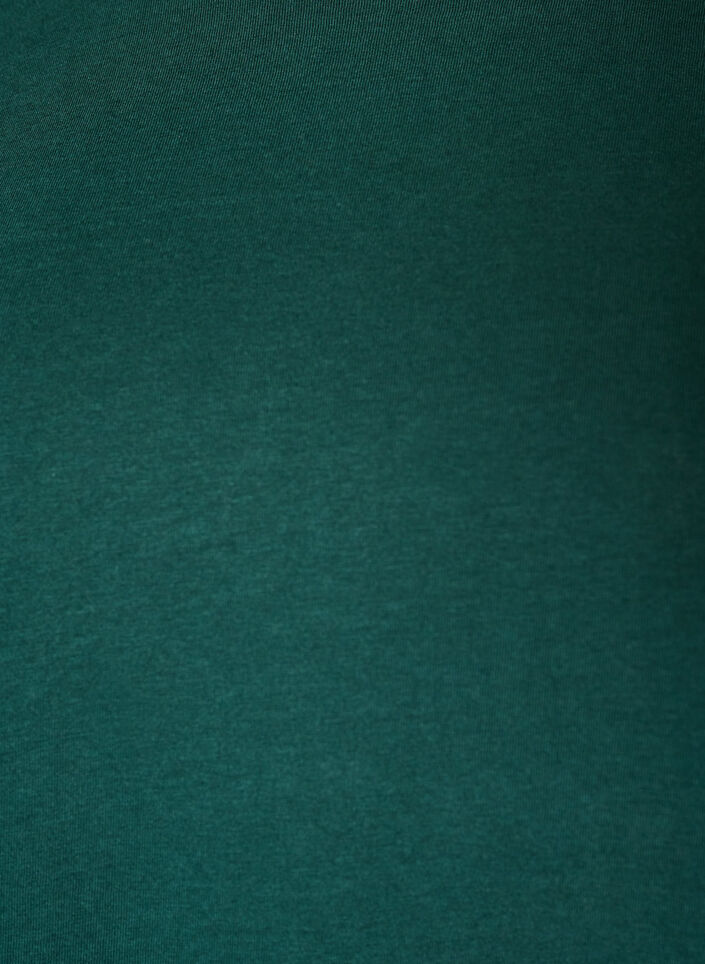 T-paita ep&auml;symmetrisell&auml; pitsihelmalla, Vihre&auml;, Packshot image number 2