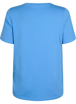FLASH – kuviollinen t-paita, Ultramarine, Packshot image number 1