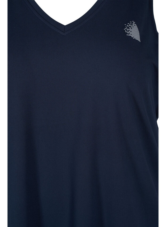 Treenitoppi v-p&auml;&auml;ntiell&auml;, Sininen, Packshot image number 2